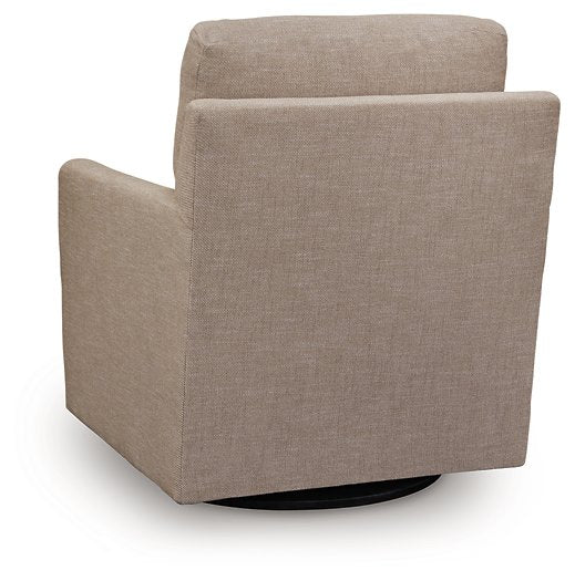 Freybourne Next-Gen Nuvella Swivel Accent Chair - Ideal Furniture (Fresno,CA) 