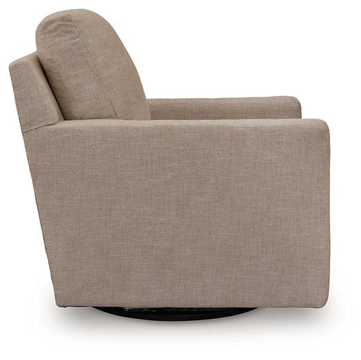 Freybourne Next-Gen Nuvella Swivel Accent Chair - Ideal Furniture (Fresno,CA) 