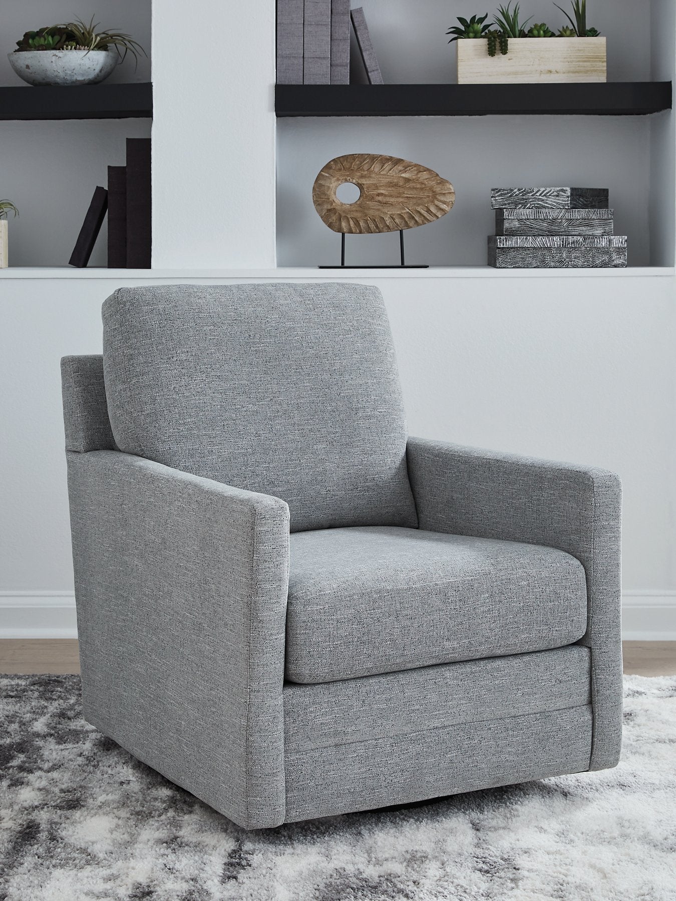 Freybourne Next-Gen Nuvella Swivel Accent Chair - Ideal Furniture (Fresno,CA) 