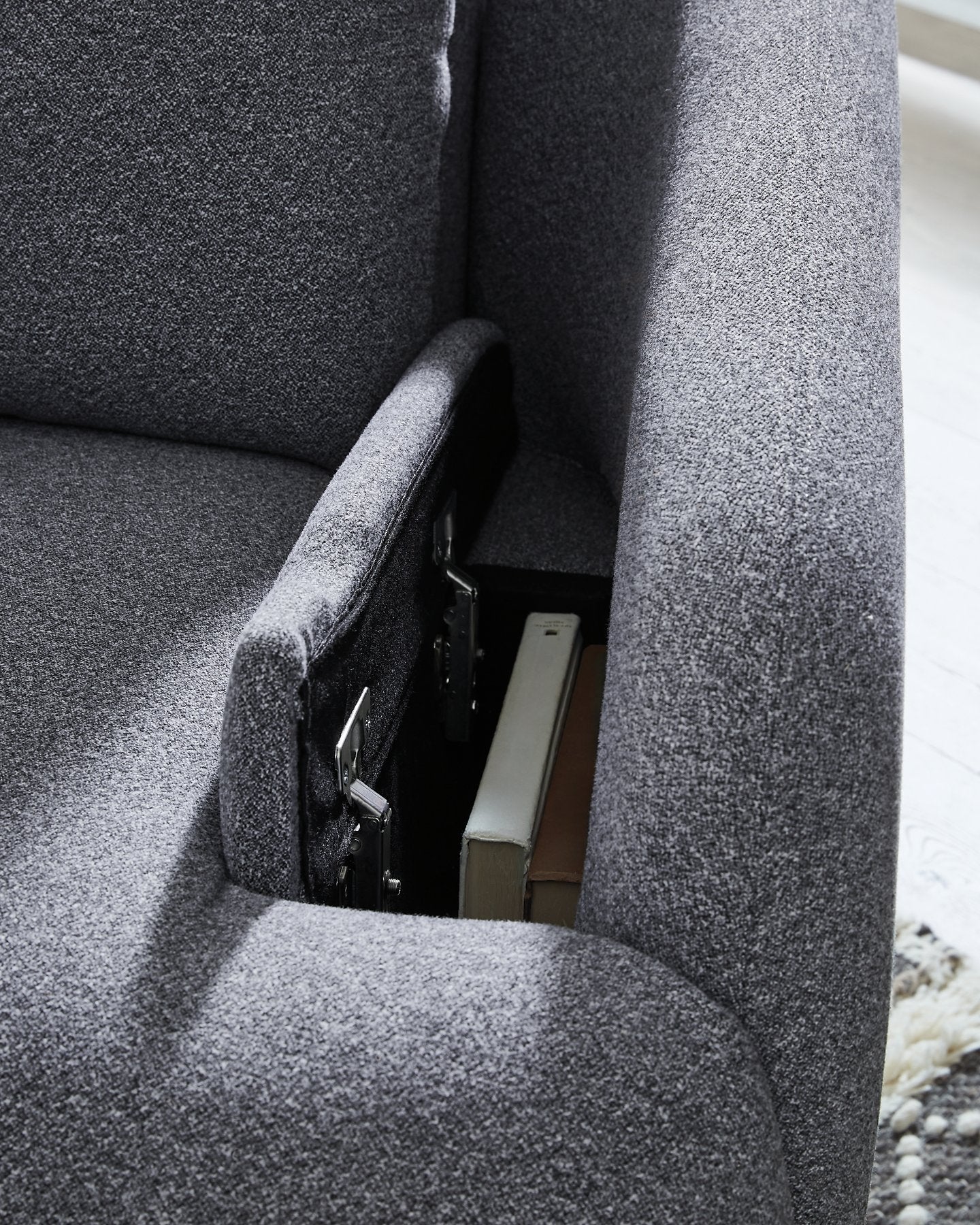 Alainmont Next-Gen Nuvella Swivel Power Recliner - Ideal Furniture (Fresno,CA) 