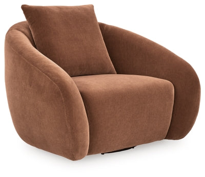 Yahya Swivel Accent Chair - Ideal Furniture (Fresno,CA) 