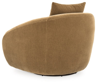 Yahya Swivel Accent Chair - Ideal Furniture (Fresno,CA) 