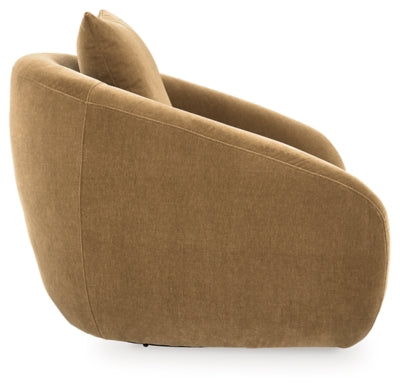 Yahya Swivel Accent Chair - Ideal Furniture (Fresno,CA) 