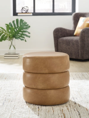Ummi Swivel Accent Ottoman - Ideal Furniture (Fresno,CA) 