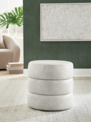 Ummi Swivel Accent Ottoman - Ideal Furniture (Fresno,CA) 