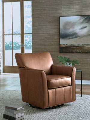 Braydunn Swivel Glider Accent Chair - Ideal Furniture (Fresno,CA) 