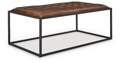 Junsor Coffee Table Ottoman - Ideal Furniture (Fresno,CA) 