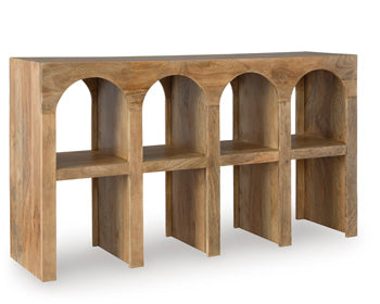 Luzmanacy Console Sofa Table - Ideal Furniture (Fresno,CA) 