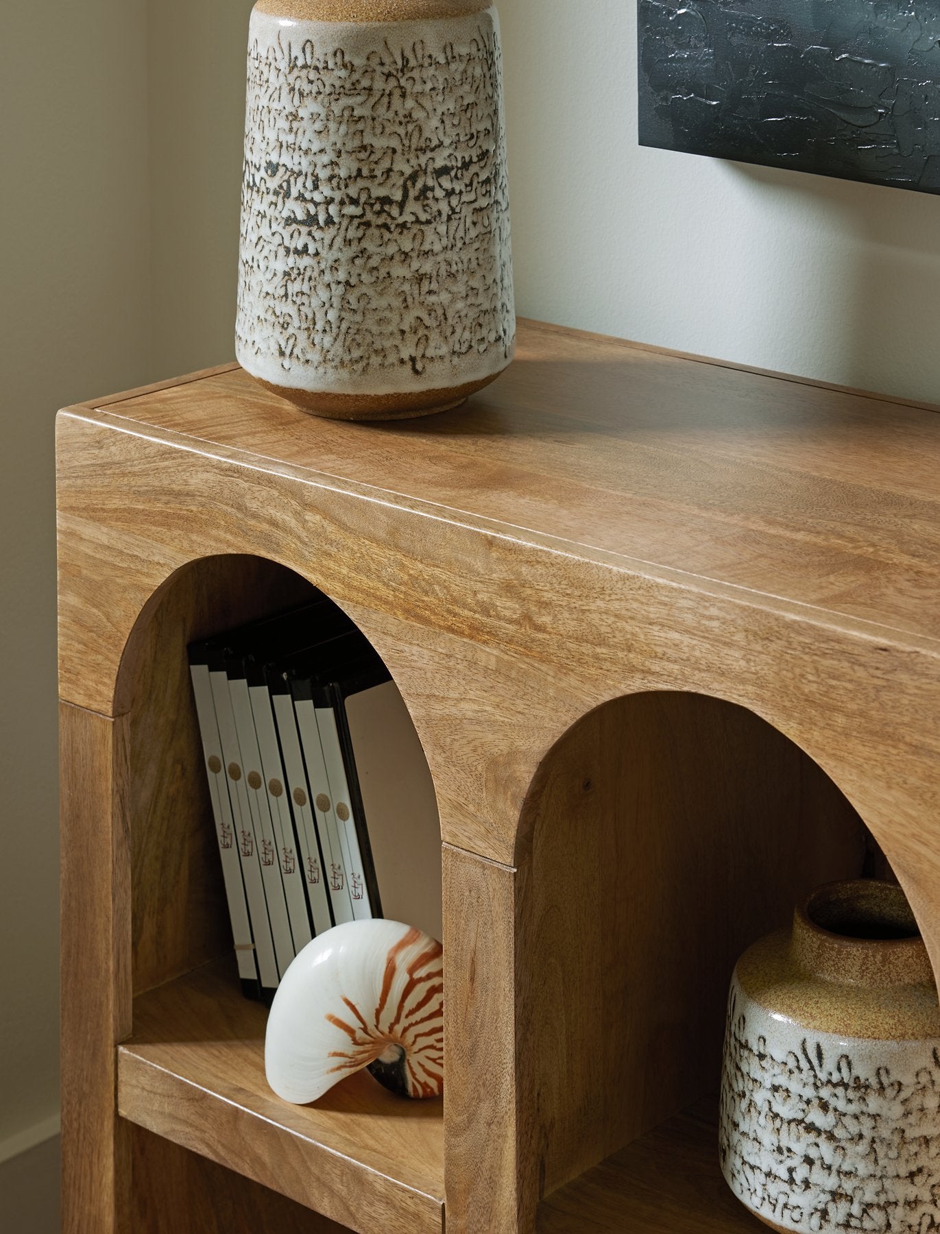 Luzmanacy Console Sofa Table - Ideal Furniture (Fresno,CA) 
