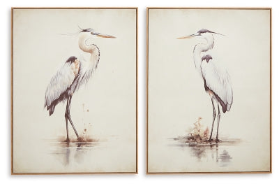 Aubinell Wall Art (Set of 2) - Ideal Furniture (Fresno,CA) 