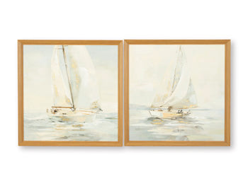Winbrook Wall Art Set (Set of 2) - Ideal Furniture (Fresno,CA) 
