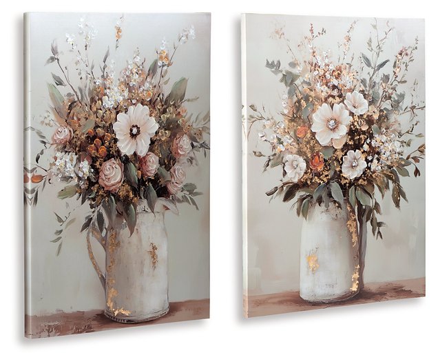 Faisaldon Wall Art (Set of 2) - Ideal Furniture (Fresno,CA) 
