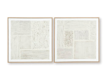 Andorfield Wall Art (Set of 2) - Ideal Furniture (Fresno,CA) 