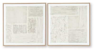 Andorfield Wall Art (Set of 2) - Ideal Furniture (Fresno,CA) 