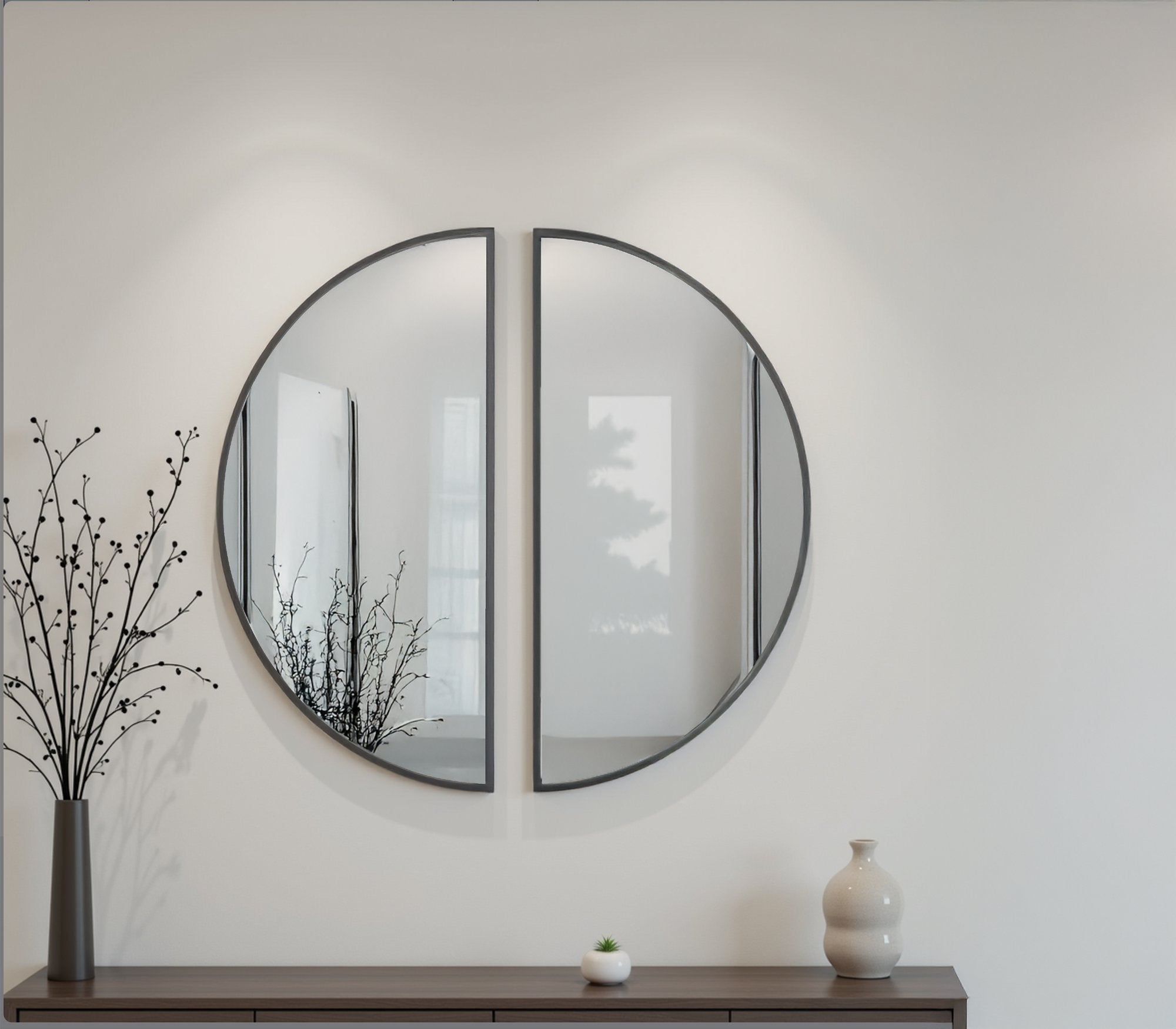Denlow Wall Mirror Package - Ideal Furniture (Fresno,CA) 
