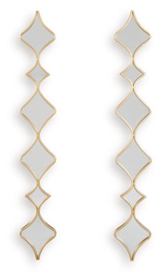 Harriswood Accent Mirror Set (Set of 2) - Ideal Furniture (Fresno,CA) 