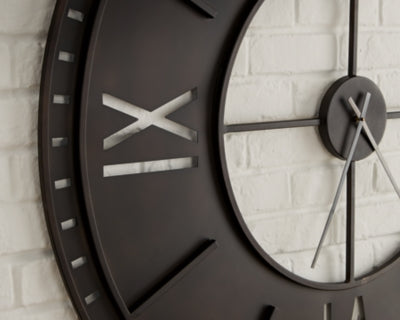 Lytle Wall Clock - Ideal Furniture (Fresno,CA) 