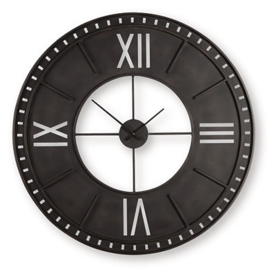 Lytle Wall Clock - Ideal Furniture (Fresno,CA) 