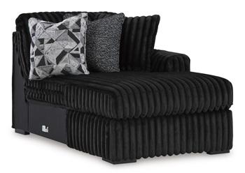 Midnight-Madness Sectional with Chaise - Ideal Furniture (Fresno,CA) 