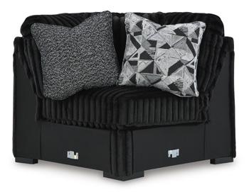 Midnight-Madness Sectional with Chaise - Ideal Furniture (Fresno,CA) 