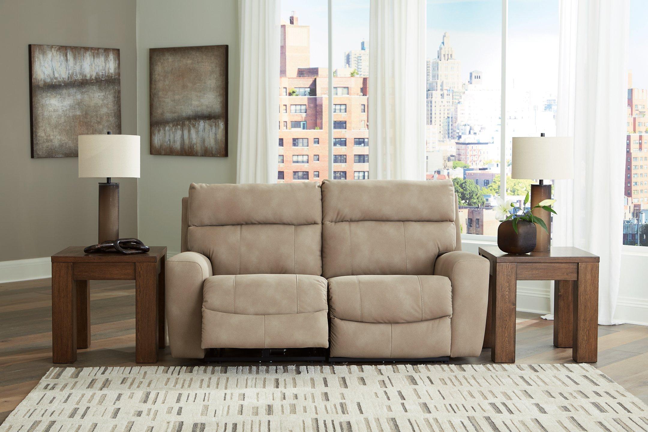 Next-Gen DuraPella Power Reclining Sectional Loveseat - Ideal Furniture (Fresno,CA) 