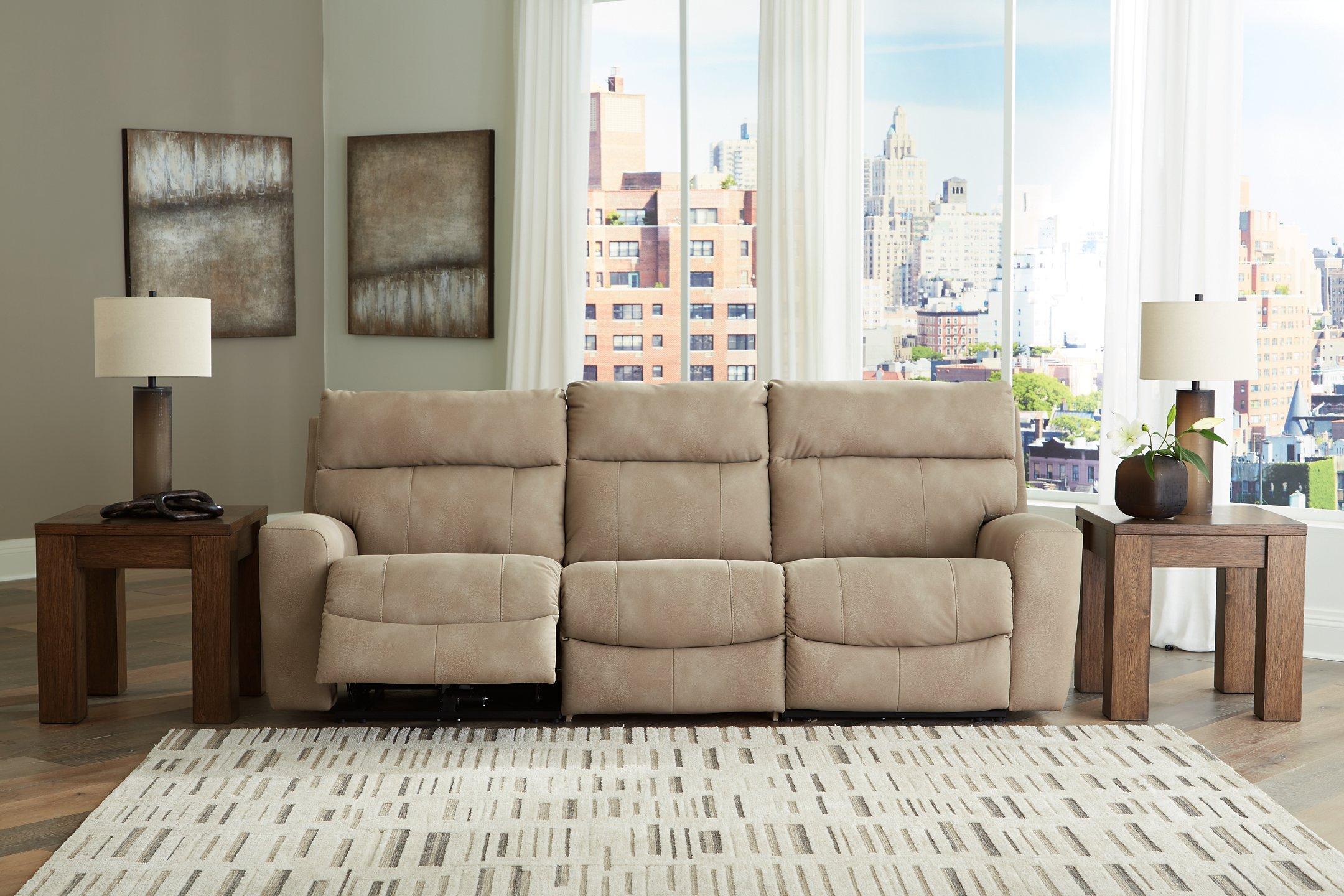 Next-Gen DuraPella Power Reclining Sectional Sofa - Ideal Furniture (Fresno,CA) 