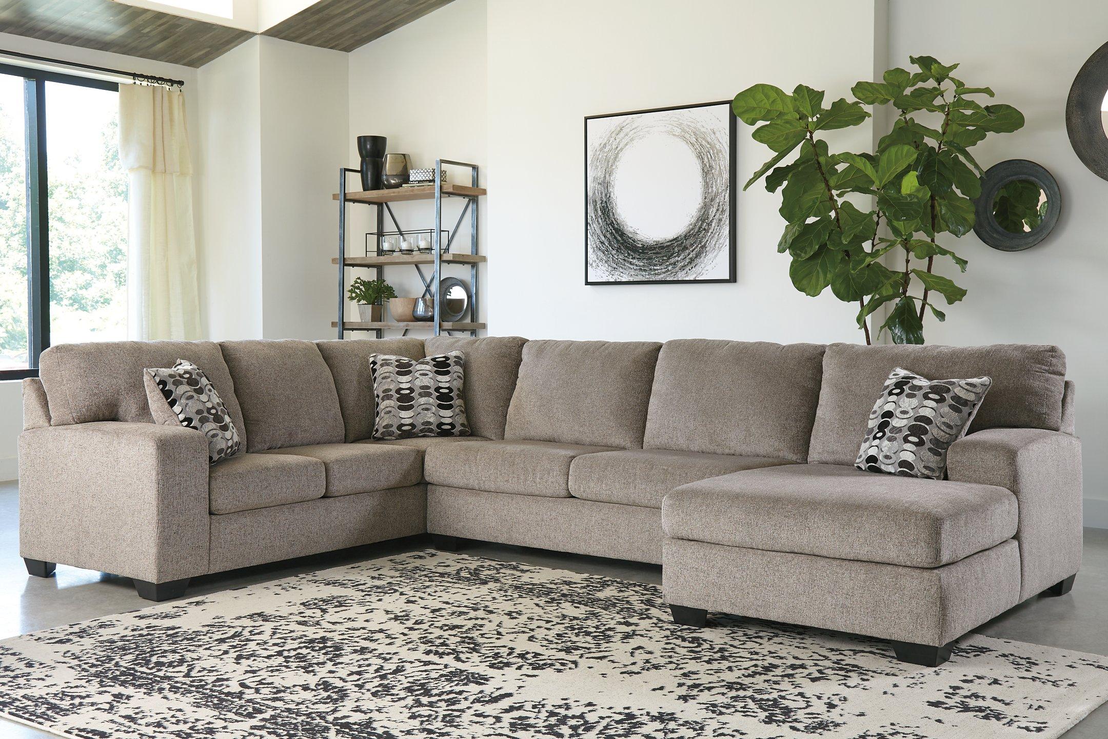 Ballinasloe 3-Piece Sectional with Chaise - Ideal Furniture (Fresno,CA) 