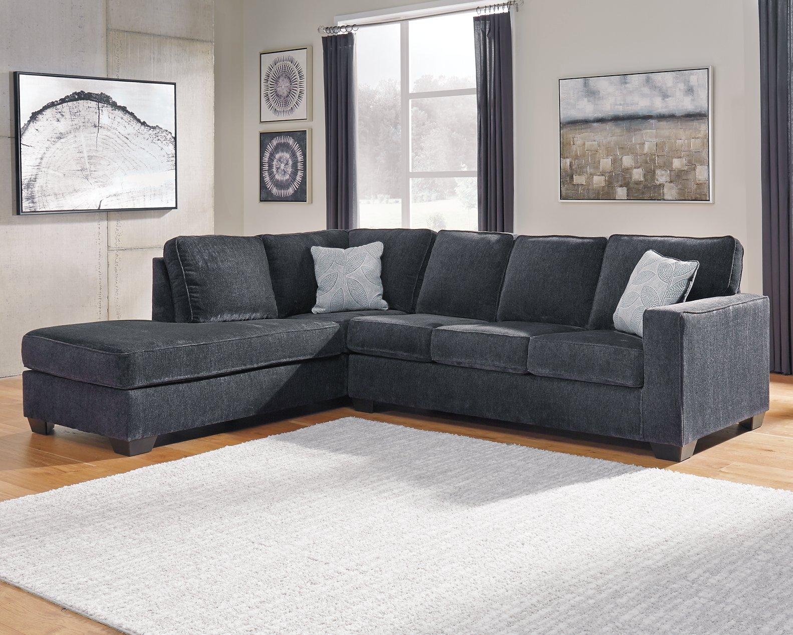 Altari Sleeper Sectional with Chaise - Ideal Furniture (Fresno,CA) 