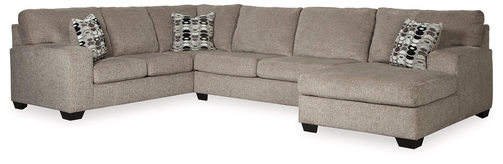 Ballinasloe 3-Piece Sectional with Chaise - Ideal Furniture (Fresno,CA) 