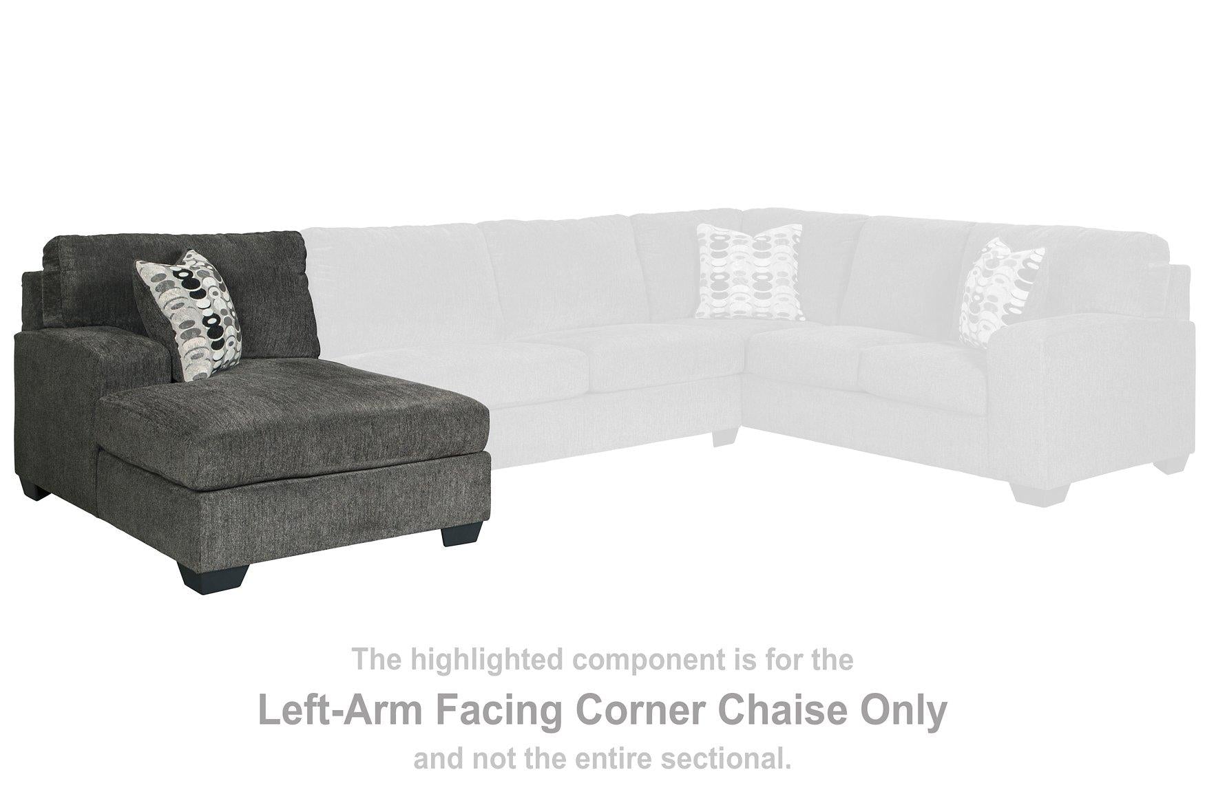 Ballinasloe 3-Piece Sectional with Chaise - Ideal Furniture (Fresno,CA) 