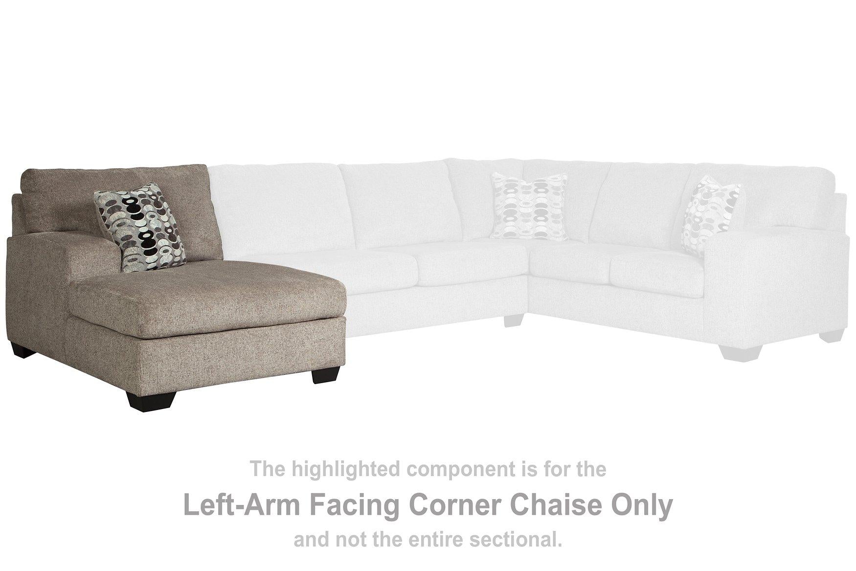 Ballinasloe 3-Piece Sectional with Chaise - Ideal Furniture (Fresno,CA) 