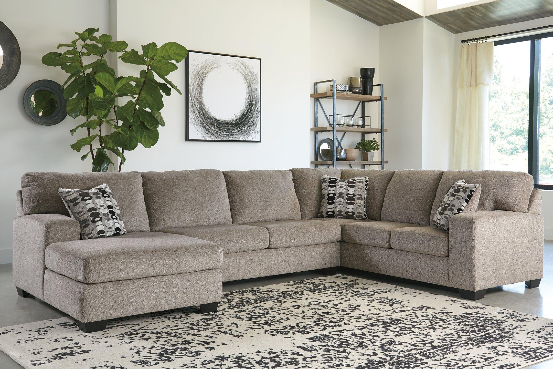 Ballinasloe 3-Piece Sectional with Chaise - Ideal Furniture (Fresno,CA) 