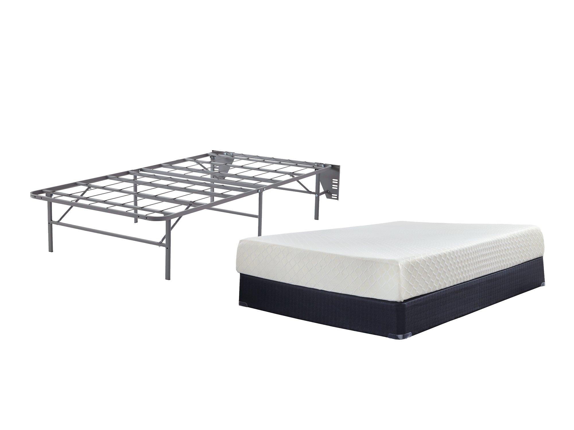 10 Inch Chime Memory Foam Mattress in a Box - Ideal Furniture (Fresno,CA) 