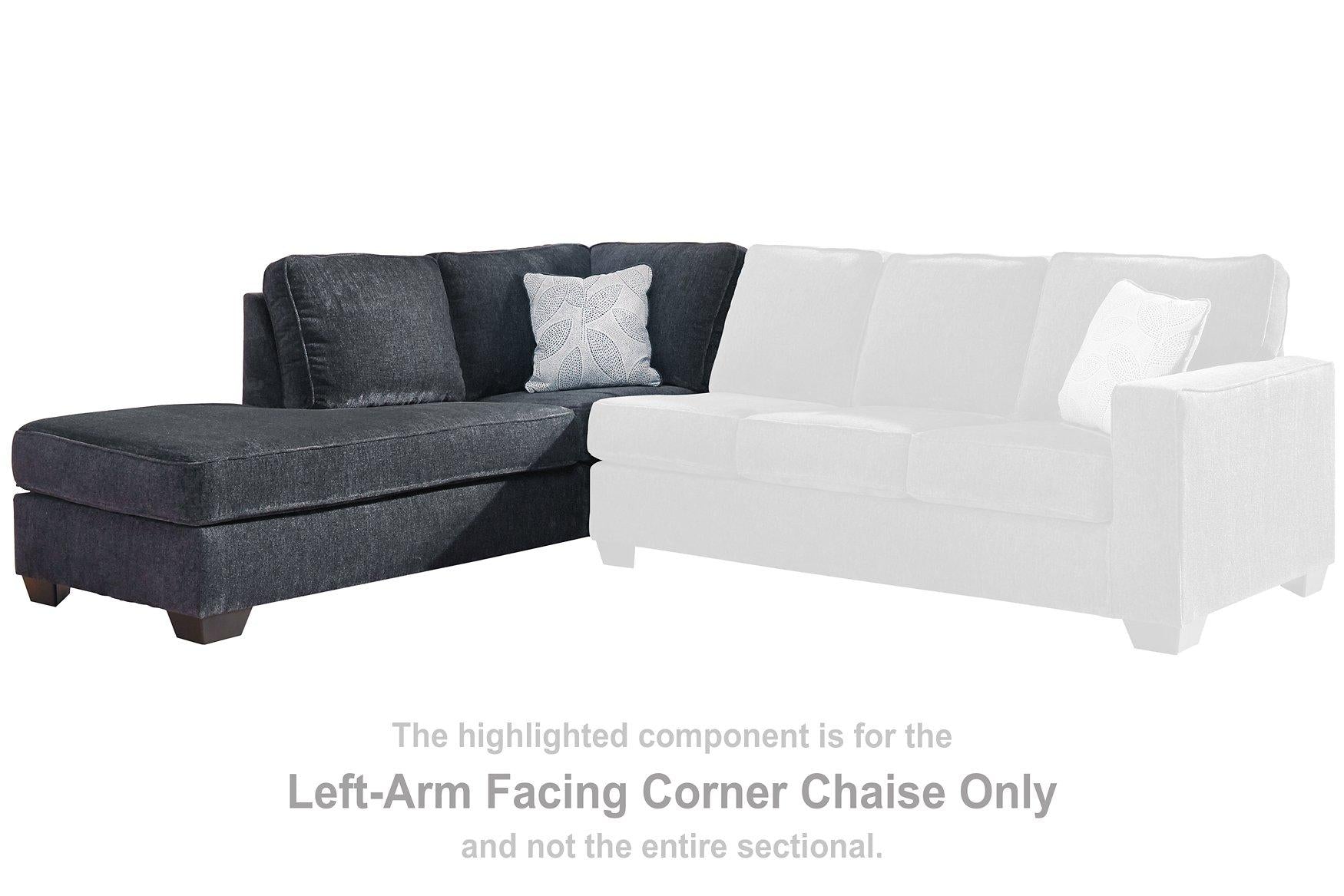 Altari Sleeper Sectional with Chaise - Ideal Furniture (Fresno,CA) 