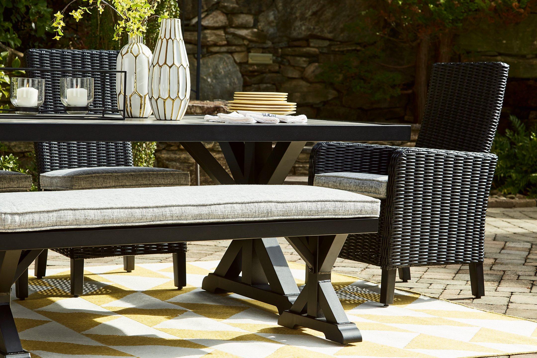 Beachcroft Outdoor Dining Table - Ideal Furniture (Fresno,CA) 