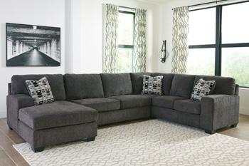 Ballinasloe 3-Piece Sectional with Chaise - Ideal Furniture (Fresno,CA) 