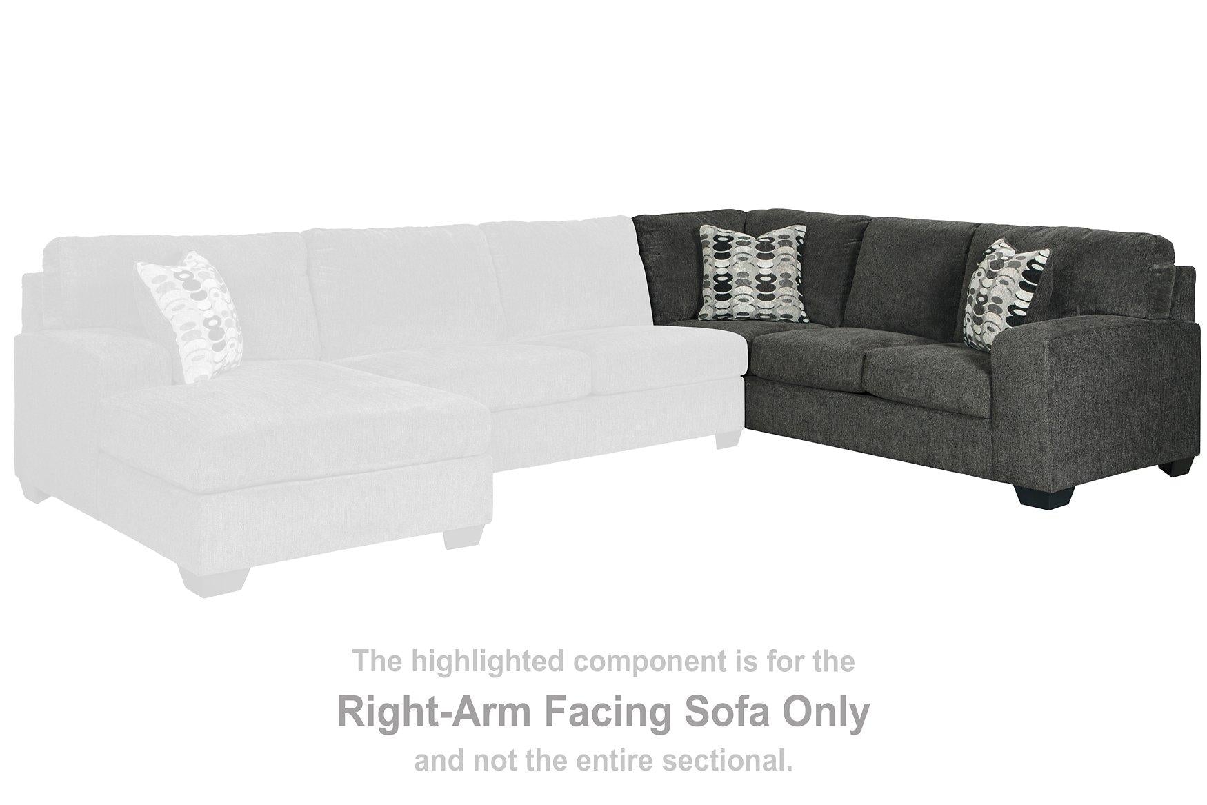 Ballinasloe 3-Piece Sectional with Chaise - Ideal Furniture (Fresno,CA) 