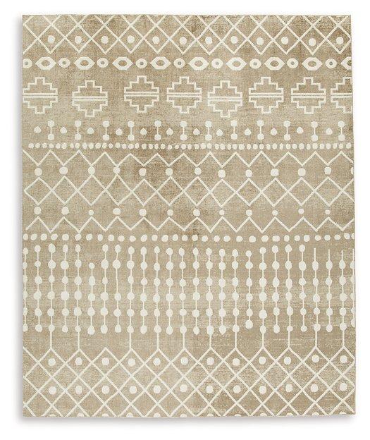 Bunchly 7'10" x 10'3" Washable Rug - Ideal Furniture (Fresno,CA) 