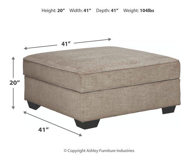 Bovarian Ottoman - Ideal Furniture (Fresno,CA) 