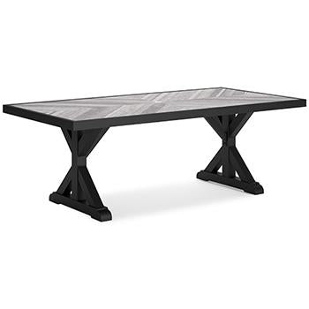 Beachcroft Outdoor Dining Table - Ideal Furniture (Fresno,CA) 