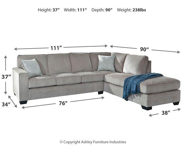 Altari Sectional with Chaise - Ideal Furniture (Fresno,CA) 