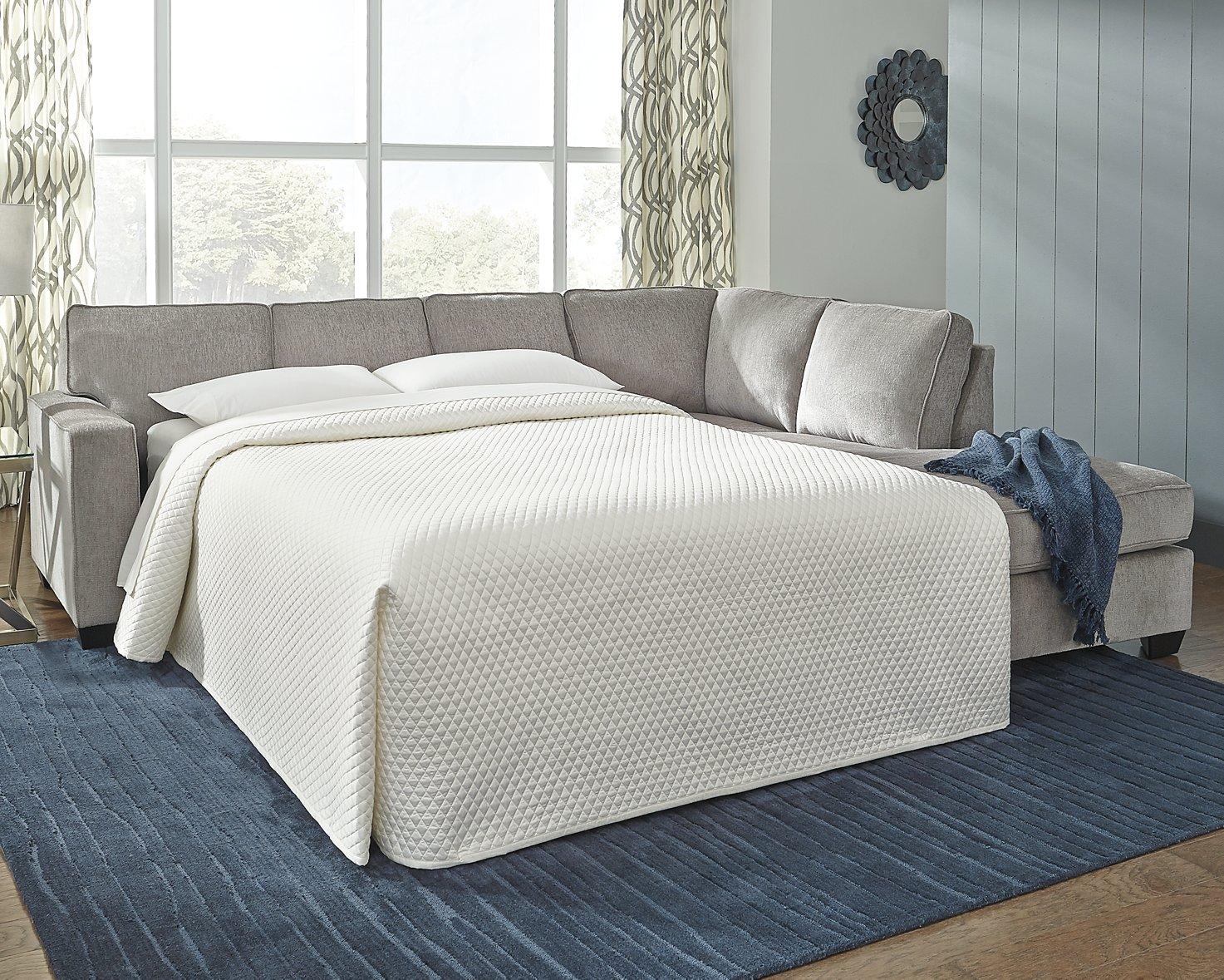 Altari Sleeper Sectional with Chaise - Ideal Furniture (Fresno,CA) 