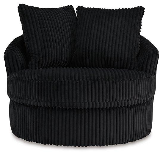 Gramwell Swivel Accent Chair - Ideal Furniture (Fresno,CA) 