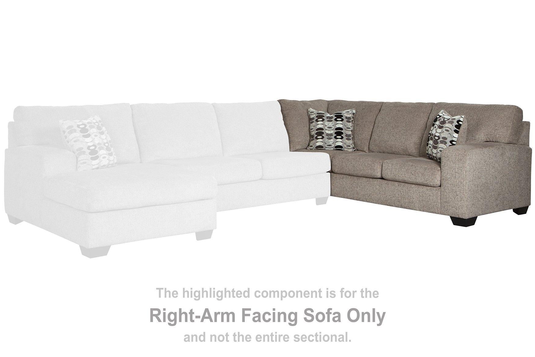 Ballinasloe 3-Piece Sectional with Chaise - Ideal Furniture (Fresno,CA) 