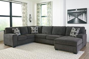 Ballinasloe 3-Piece Sectional with Chaise - Ideal Furniture (Fresno,CA) 