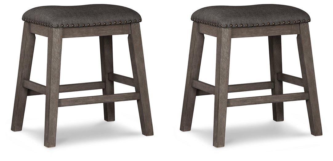 Caitbrook Counter Height Upholstered Bar Stool - Ideal Furniture (Fresno,CA) 
