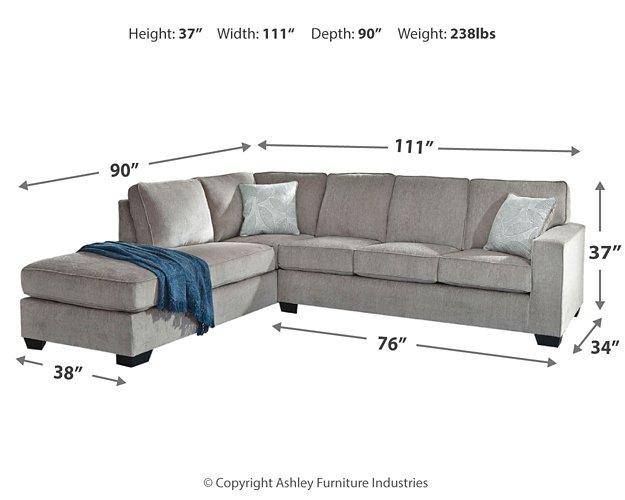 Altari Sectional with Chaise - Ideal Furniture (Fresno,CA) 