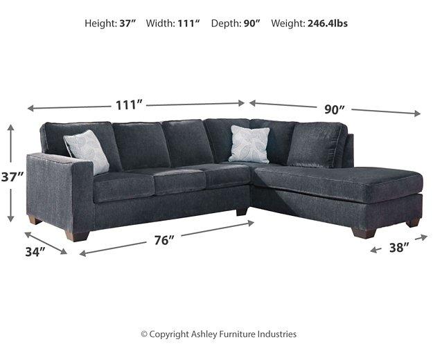 Altari Sectional with Chaise - Ideal Furniture (Fresno,CA) 