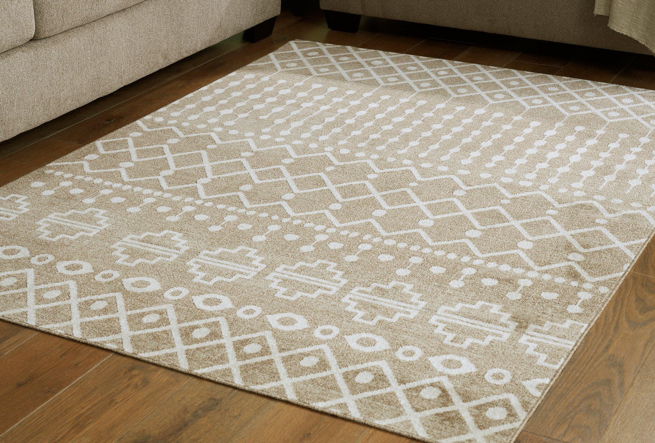 Bunchly 4'11" x 7'2" Washable Rug - Ideal Furniture (Fresno,CA) 