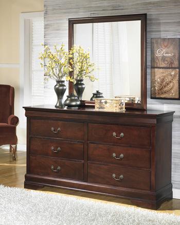 Alisdair Dresser and Mirror - Ideal Furniture (Fresno,CA) 